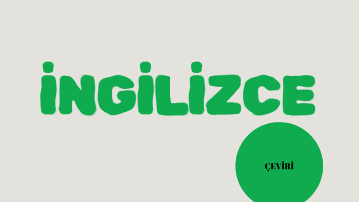 İngilizce-Türkçe arasında akıcı ve doğru çeviri sunarım