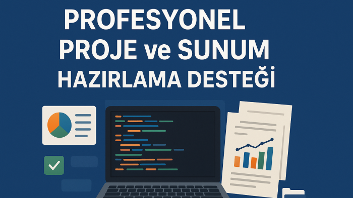 Unity ile vize projelerinizi ve sunumlarınızı yapabilirim