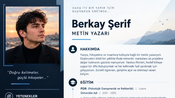 dikkat çekici ve profesyonel şekilde CV hazırlarım