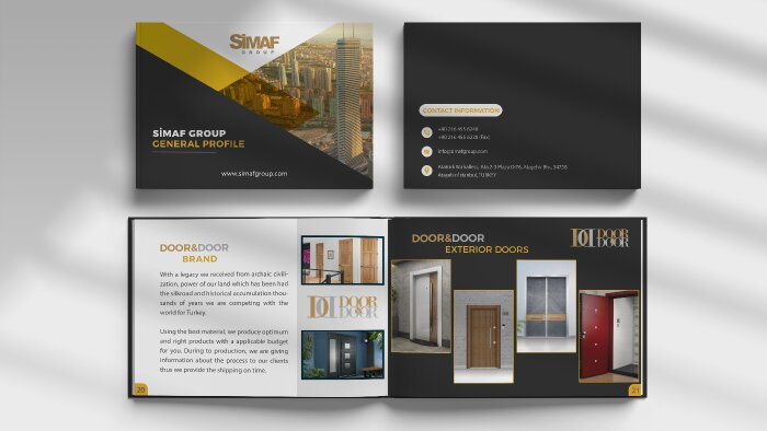 size çekici ve profesyonel bir katalog ve broşür yapabilirim