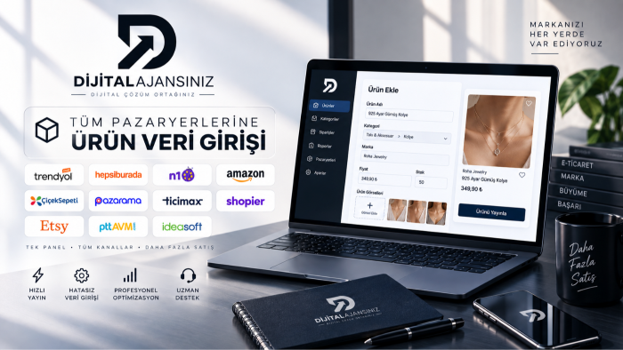 e-ticaret sitelerine toplu ürün veri girişi yapıyorum