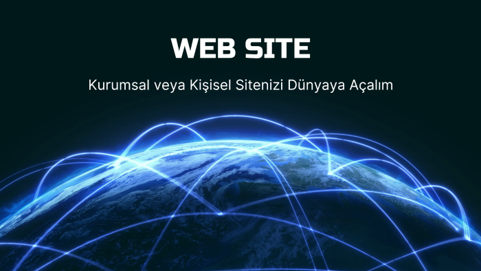 dijital kimliğinizi yansıtan web siteleri tasarlarım