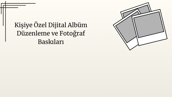 albüm tasarlar ve düzenlerim