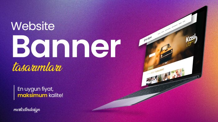 websitenize profesyonel bir banner hazırlayabilirim