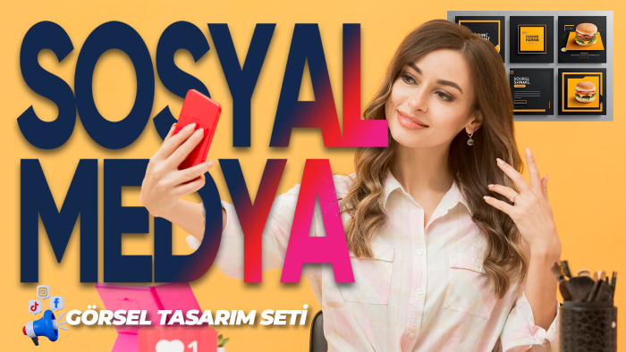 markanıza özel sosyal medya görselleri tasarlıyorum