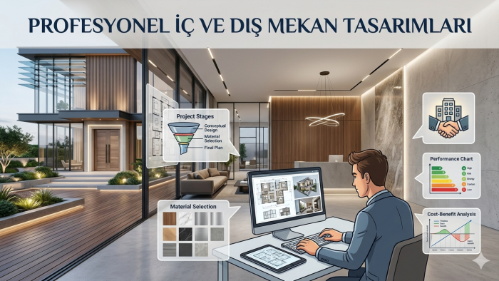 profesyonel ve yüksek kalite iç-dış mekan tasarım yapıyorum