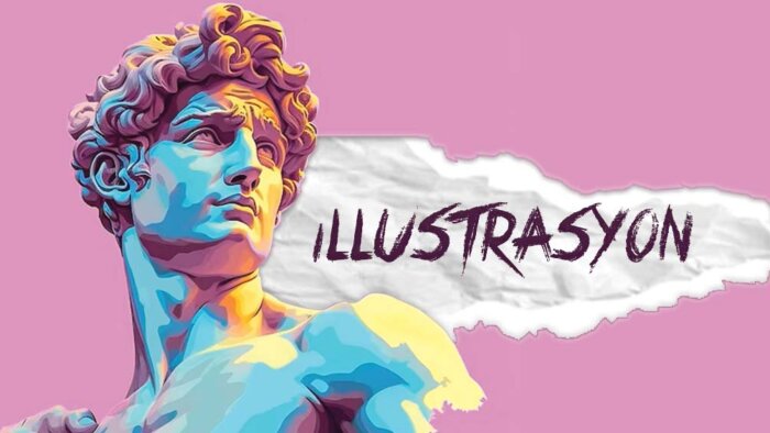 Illüstrasyon çizimleri yapıyorum