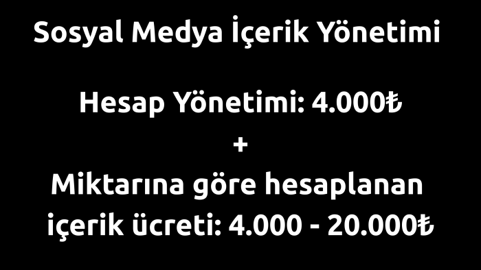 sosyal medya hesaplarınızı yönetip içerikler paylaşırım