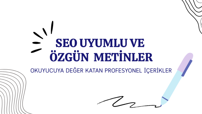 bloglar ve markalar için özgün içerikler yazabilirim