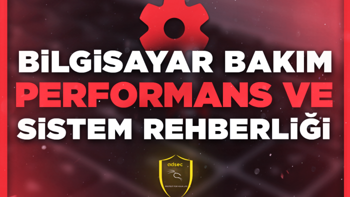 bilgisayar bakım, performans ve sistem rehberliği yaparım