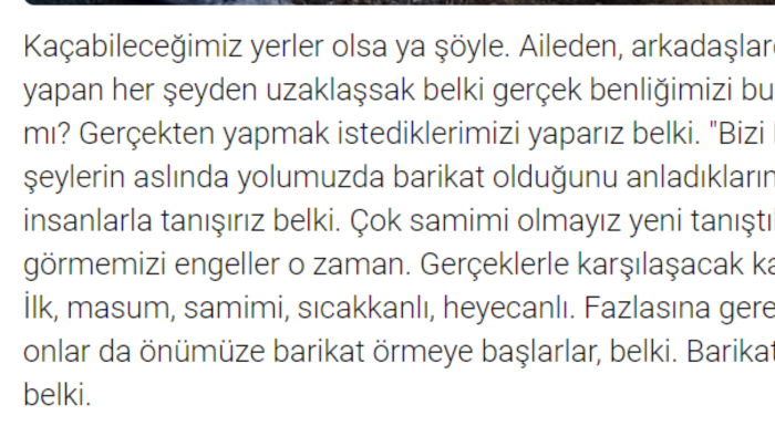 istediğiniz bir yazıyı inceleyebilirim
