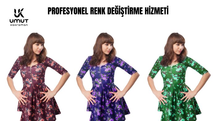 ürünlerinizin rengini değiştirebilirim