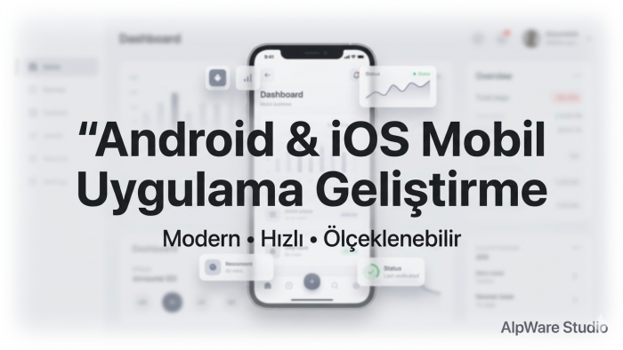 ihtiyacınıza özel profesyonel mobil uygulama geliştiririm