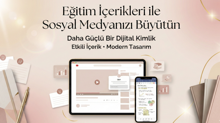 eğitim içerikleri ile sosyal medyanızı büyütebilirim