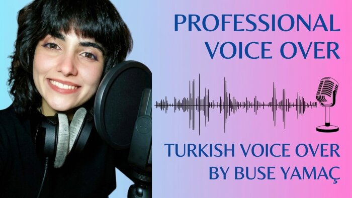 profesyonel seslendirme ve dublaj yapıyorum