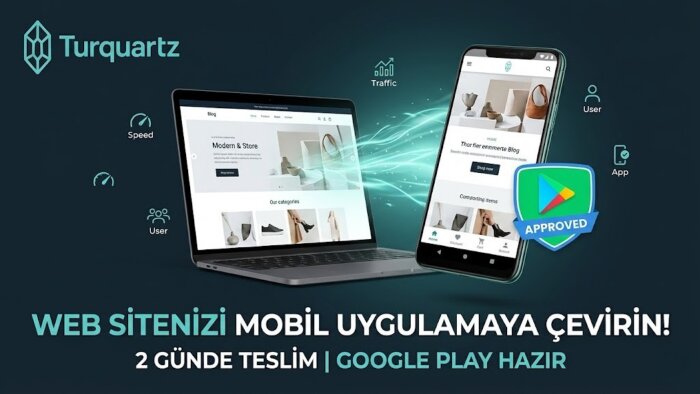 web sitenizi, mobil uygulamaya dönüştürürüm