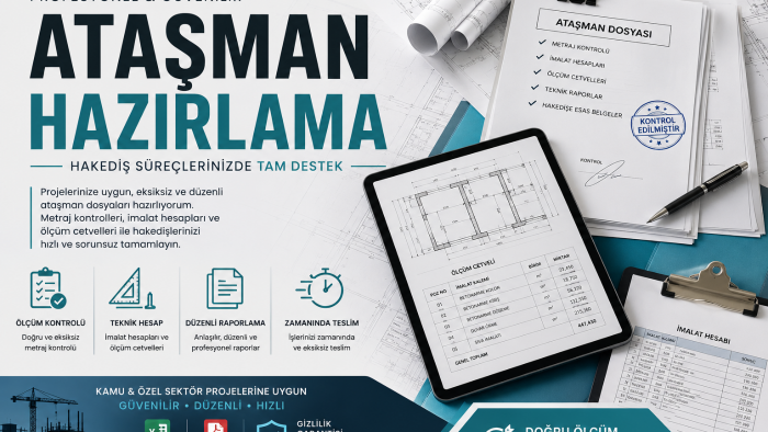 autocad ataşman dosyaları hazırlarım