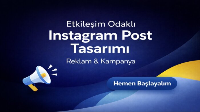 Instagram için profesyonel reklam ve post tasarımı yaparım