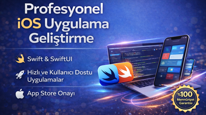 ios için mobil uygulama yaparım