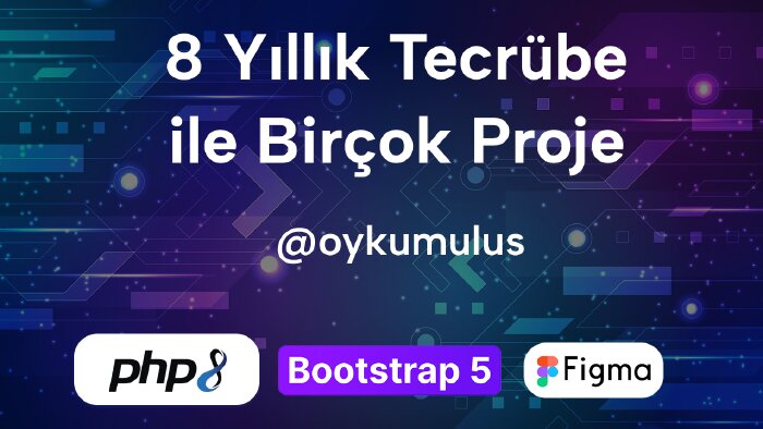 sıfırdan PHP Tabanlı  özel websitesi geliştirebilirim