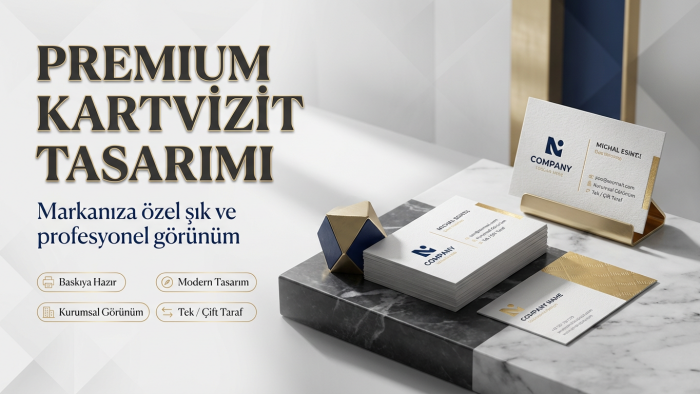 sizin isteklerinize özel modern kartvizit tasarımı yaparım