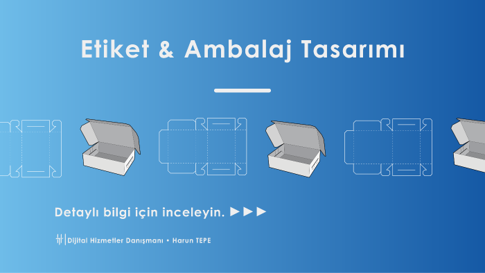 etiket ve ambalaj tasarımı yaparım