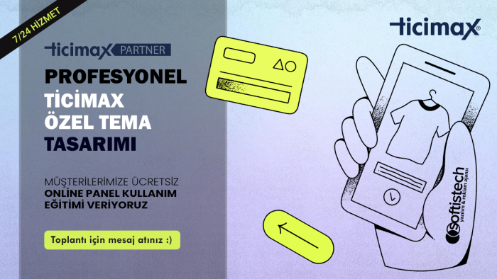 ticimax özel tema tasarımı yapabilirim