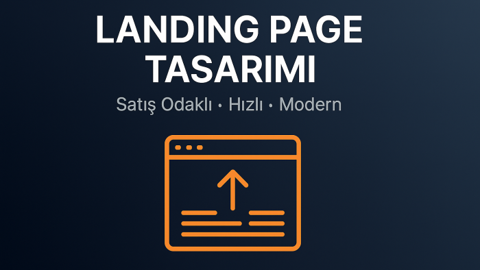 satış odaklı landing page tasarlıyorum