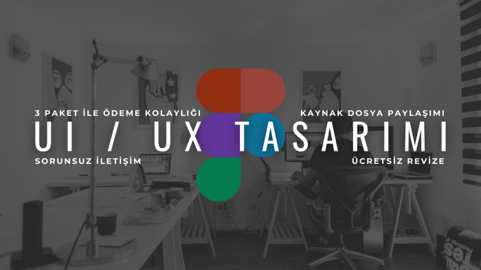web sitenizin UI/UX tasarımını yaparım