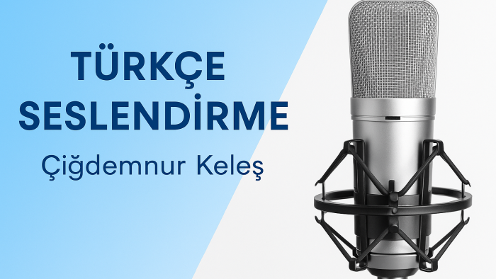profesyonel  Türkçe seslendirme hizmeti sunuyorum
