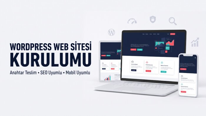 SEO uyumlu hızlı WordPress web sitenizi kurarım