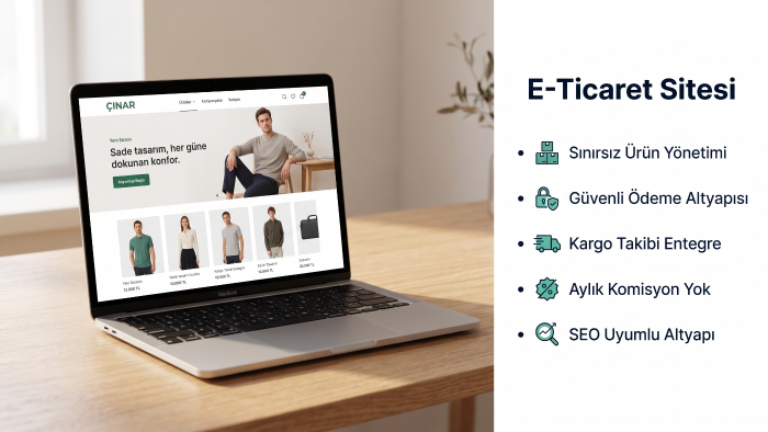 e-ticaret sitesi kurarım
