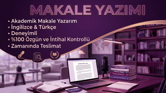 kaliteli ve literatür odaklı makale hizmeti verebilirim