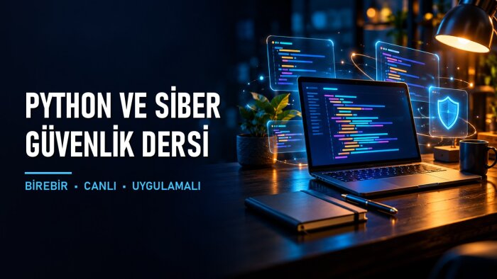 birebir canlı derste Python ve siber güvenlik öğretirim