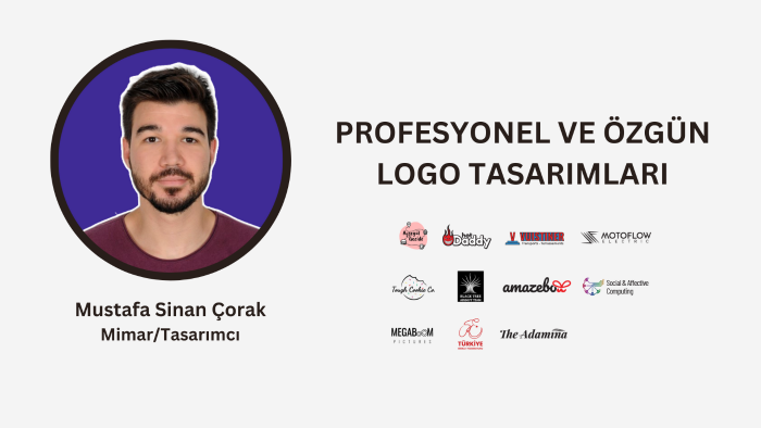 markanız için profesyone ve özgün logo tasarımı sunuyorum