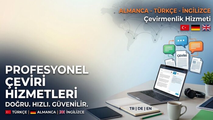 Almanca İngilizce ve Türkçe çeviri yapıyorum