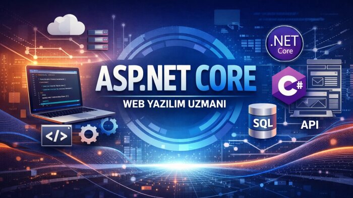  C# ve ASP.NET Core ile özel web yazılımları geliştiririm