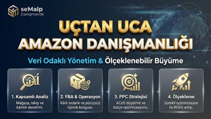 uçtan uca Amazon ve e-ticaret danışmanlığı sunabilirim