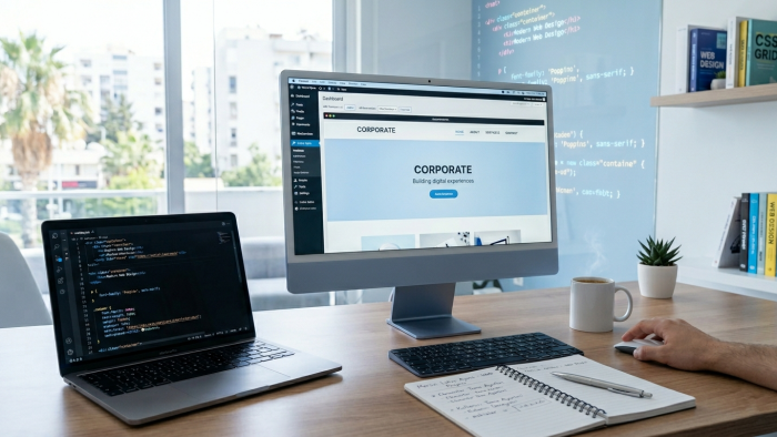  anahtar teslim profesyonel WordPress sitesi tasarlıyorum