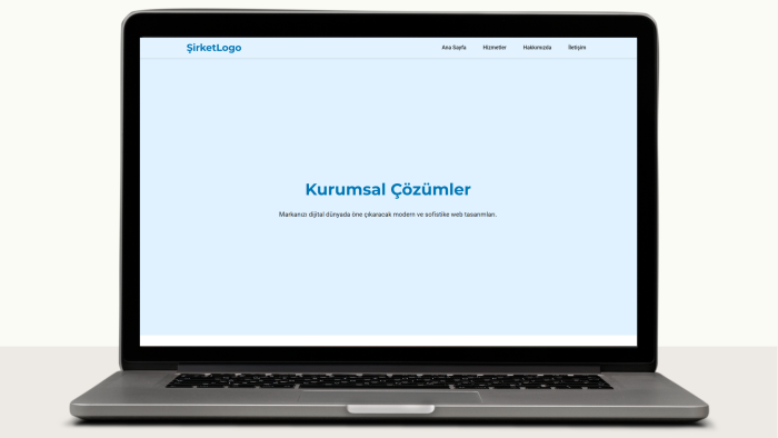kişiye özel kurumsal website geliştirebilirim
