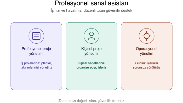 profesyonel sanal asistan hizmeti sunuyorum