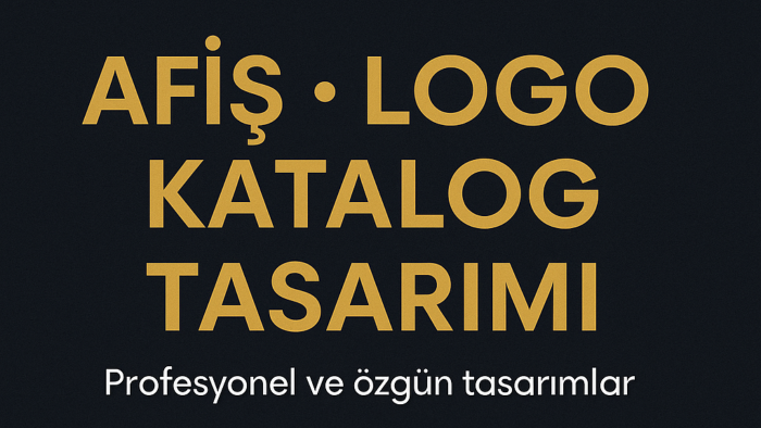 tüm profesyonel tasarım işlerinizi yaparım