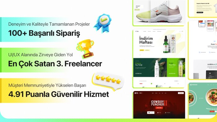 dilediğiniz kategoride FIG, PSD veya XD web tasarımı yaparım