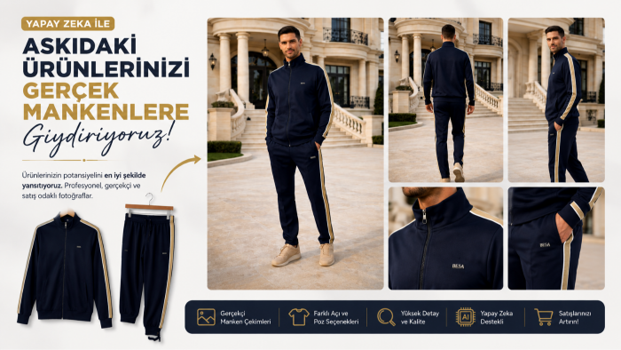 askıda çekilmiş ürünlerinizi mankene montajlıyorum