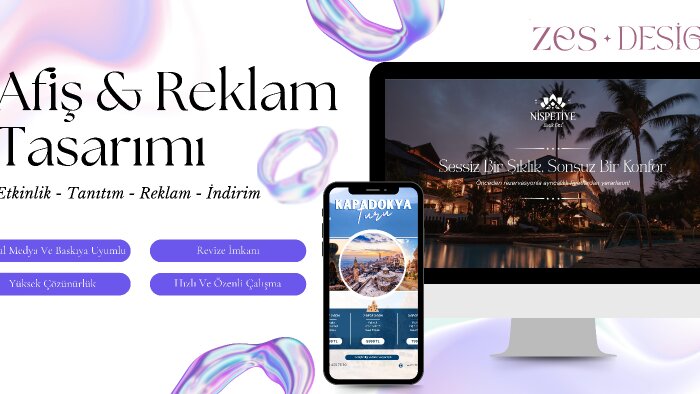 size özel afiş poster ve reklam bannerları tasarlayabilirim