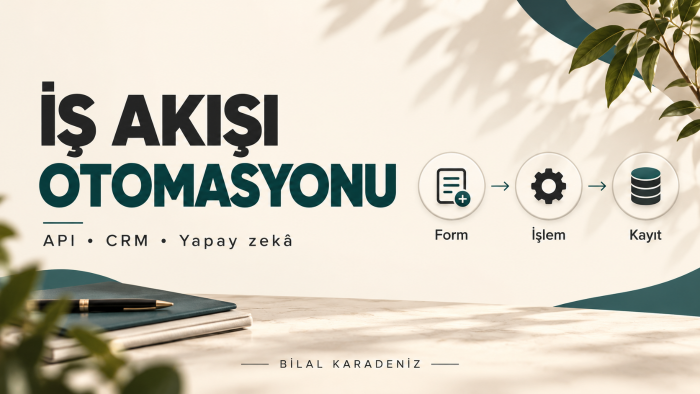 API entegrasyonu ve yapay zeka otomasyonu geliştiririm