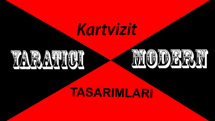 yaratıcı ve modern kartvizit tasarlayabilirim