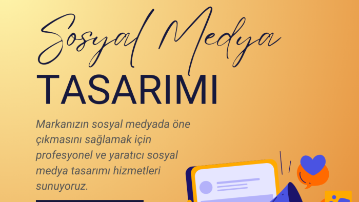 sosyal medya tasarımı hizmeti sağlayabilirim