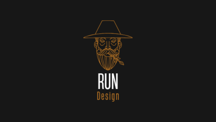 siyah & altın konseptinde şık logo tasarımı yaparım