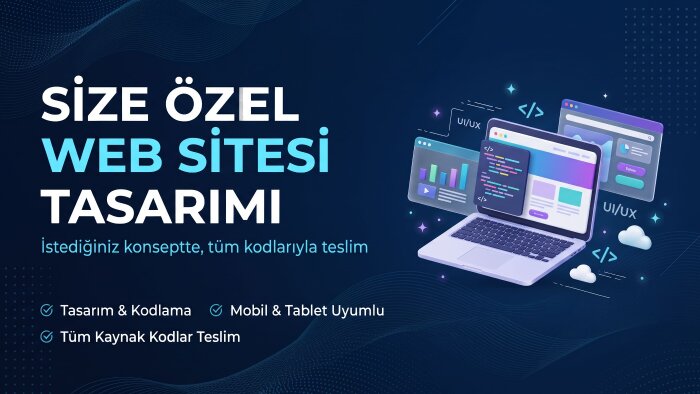 size özel modern web sitesi tasarlayıp kodlayabilirim